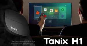 New Tanix H1 TV box with HiSilicon Hi3798M V200 processor