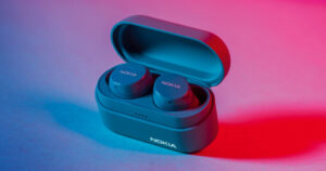 The Nokia Lite earbuds with 36- hours battery life.