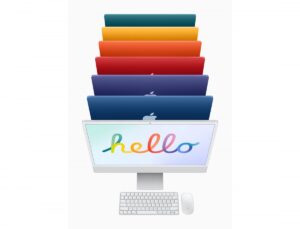 Read more about the article Apple’s new iMac M1 comes in seven different colours